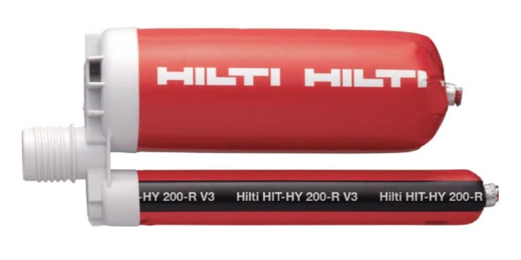 HIT-HY 200-R resina híbrida de alto desempeño