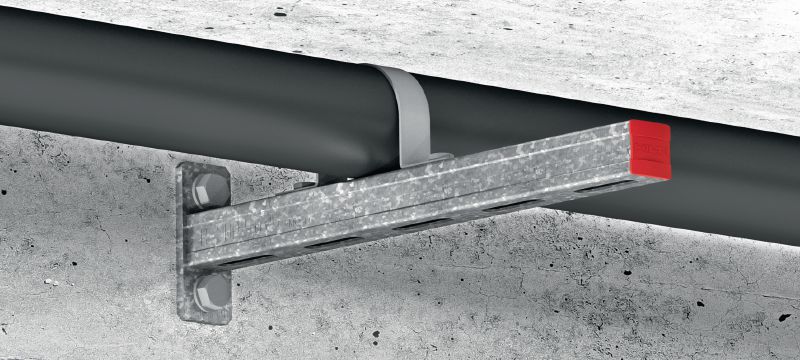 Correa para tuberías MP-US OC Correa para tuberías con revestimiento de exterior (OC) para aplicaciones de tuberías universales Aplicaciones 1