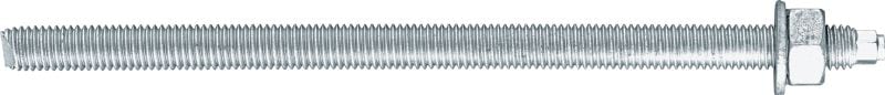 Varilla de anclaje HAS-U 5.8 HDG Varilla de anclaje para el uso con usarse con anclajes químicos de cápsula y de inyección (5.8 CS HDG)