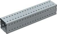 Perfil de caja MT-90 OC Perfil de caja de carga pesada para su utilización con componentes MT-TFB en entornos en el exterior