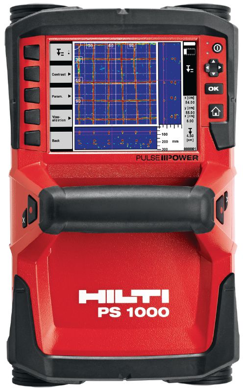 Escáner de Hormigón PS 1000 X-Scan Escáner de hormigón eficaz que permite realizar análisis estructurales y localizar objetos empotrados en varias capas