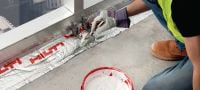 Borde CFS-EOS WS de losa WaterStop  Aplicaciones 2