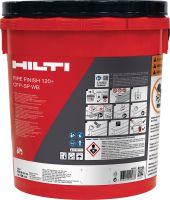 Spray para protección de acero secundario de acabado cortafuegos 120+ CFP-SP Spray para protección intumescente, bajo nivel de VOC (compuestos volátiles orgánicos), libre de fibras y de excelente acabado para acero estructural