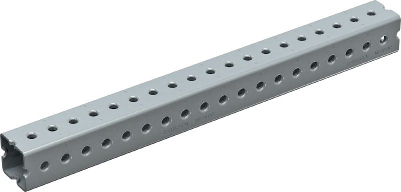 Perfil de caja MT-70 OC Perfil de caja de carga pesada para su utilización con componentes MT-TFB en entornos en el exterior