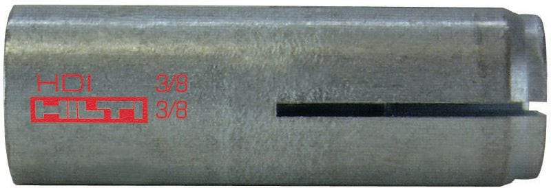 Anclaje insertable de rosca interna HDI SS303 Anclaje de expansión de colocación manual, de alto desempeño (acero al carbono 303)