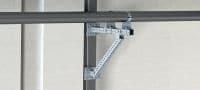 Conector MIC-U-MA Conector de ángulos múltiples galvanizado en caliente (HDG) utilizado con conectores MIC-MAH para la fijación de vigas en ángulo entre sí Aplicaciones 1