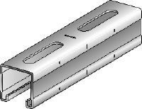 Perfil de canal C MQ-41-F Perfil de canal C galvanizado en caliente HDG para aplicaciones de carga media
