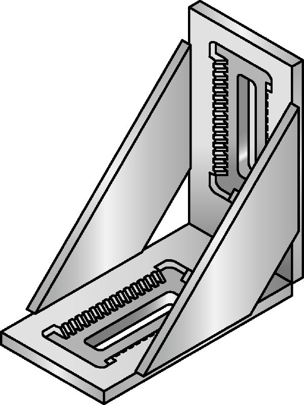 Conector MIC-BA /H Conectores galvanizados en caliente (HDG) de alto desempeño que ofrecen el más alto nivel de versatilidad dentro del sistema modular MI
