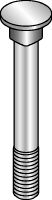 Manguito guía MFT-GS 6,5 x 10 A2 Tornillo galvanizado en caliente (HDG) para facilitar la fijación y el ajuste con una sola mano de los conectores MI y MIQ