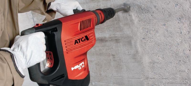 Bujarda TE-Y BT Bujarda SDS Max (TE-Y) para trabajos de superficie y remoción de capas en hormigón Aplicaciones 1