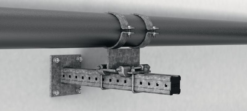 Soporte MIC-C120-DH Soporte de perfil de caja galvanizado en caliente (HDG) para conexiones a elementos de hormigón en aplicaciones de carga pesada Aplicaciones 1