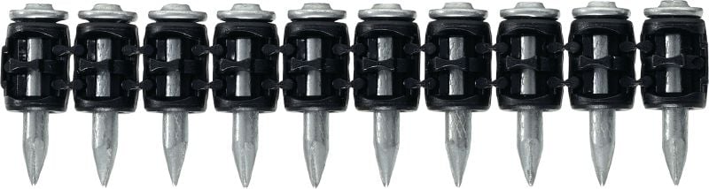 Clavos para hormigón X-C B3 MX (en tiras) Clavos en tiras de alta calidad para la fijación en hormigón y otros materiales base con la clavadora a batería BX 3