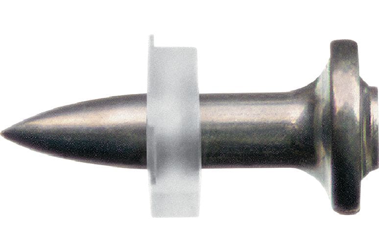 Clavos para acero inoxidable X-R P8 Clavo individual de alto rendimiento para el uso con herramientas de fijación directa con pólvora en acero en entornos corrosivos