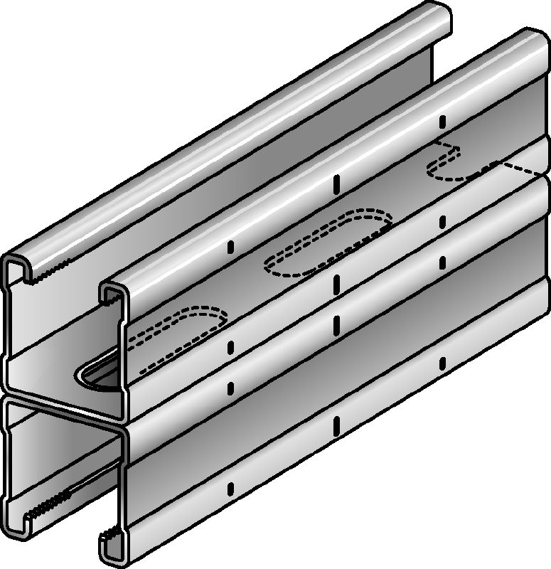 Carril MQ-41 D-F Installation channels HDG