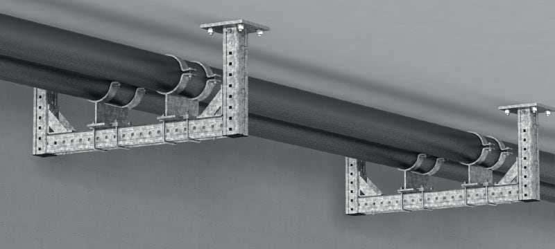 Conector MIC-BA /H Conectores galvanizados en caliente (HDG) de alto desempeño que ofrecen el más alto nivel de versatilidad dentro del sistema modular MI Aplicaciones 1