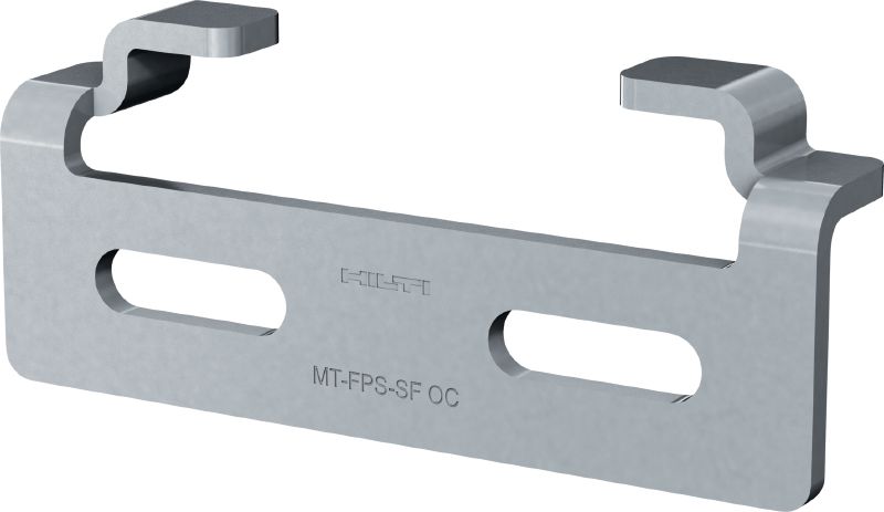 Guía de placa deslizante MT-FPS-S Soporte deslizante ajustable para la fijación de las placas deslizantes MP-PS a vigas modulares Hilti MT